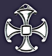 056-S Canterbury Cross