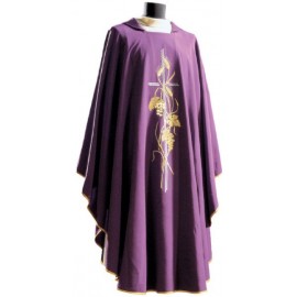 702 Cross with Grapes & Wheat Chasuble