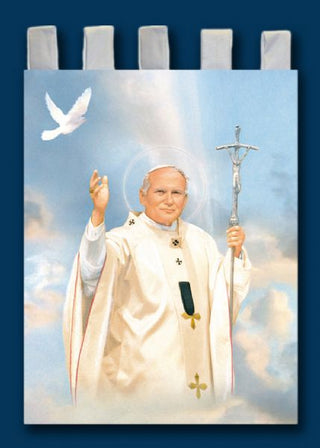 CB-8091 Saint Pope John Paul II and Holy Spirit Banner