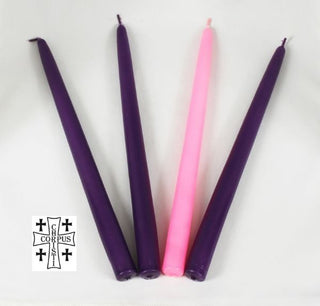 12" Advent Candle Refill Pack/4 - CC01-100