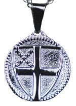 J-30 Episcopal Shield Pendant